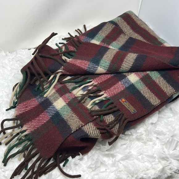 VINTAGE PACIFIC MILLS CAR ROBE ALL WOOL BLANK 62" x 54" AMERICAN WOOLEN CO. INC - Picture 7 of 7